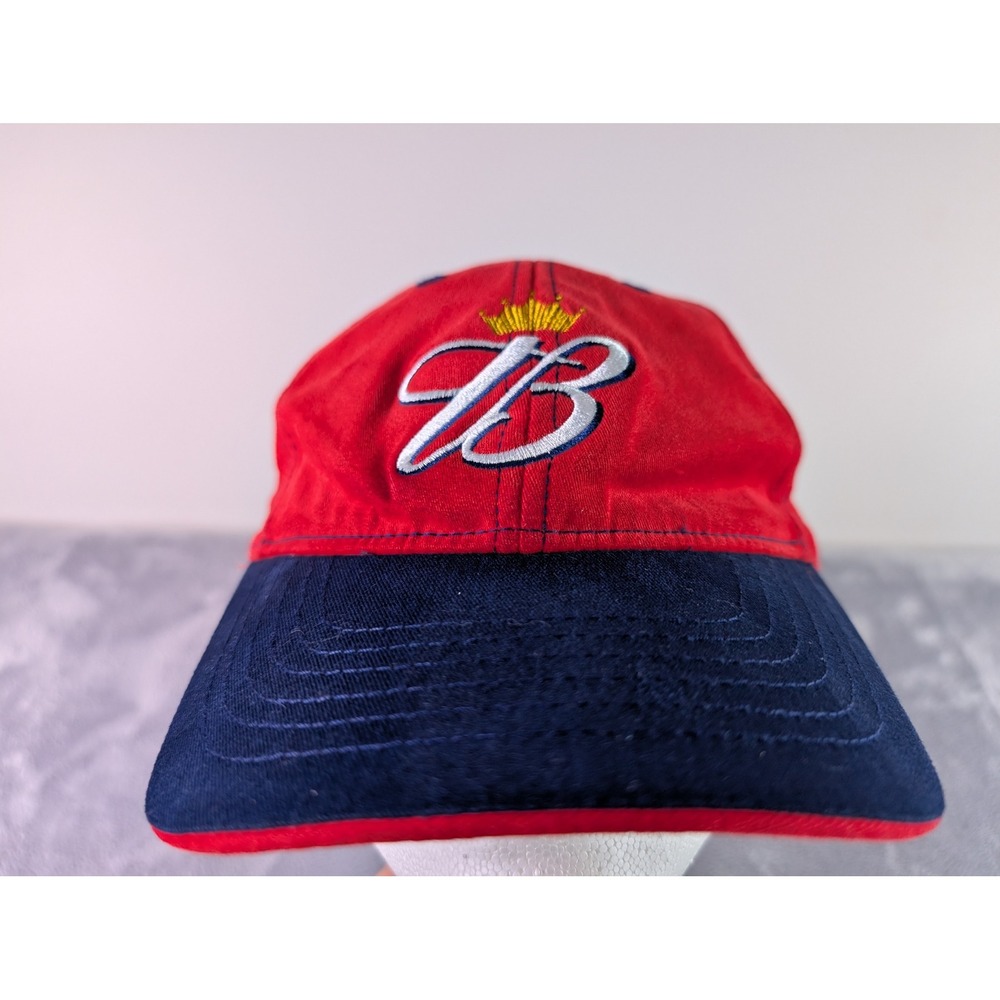 Chase Authentics Dale Earnhardt Jr Budweiser NASCAR Hat Red Navy Blue No 8 Cap